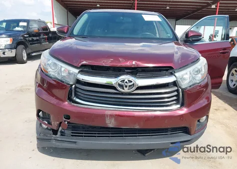 2016 Toyota Highlander Le Plus V6 from USA, damaged, VIN 5TDZKRFH5GS169747